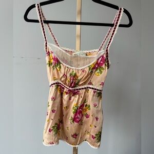 Trelise Cooper, 100% Silk Floral Cami